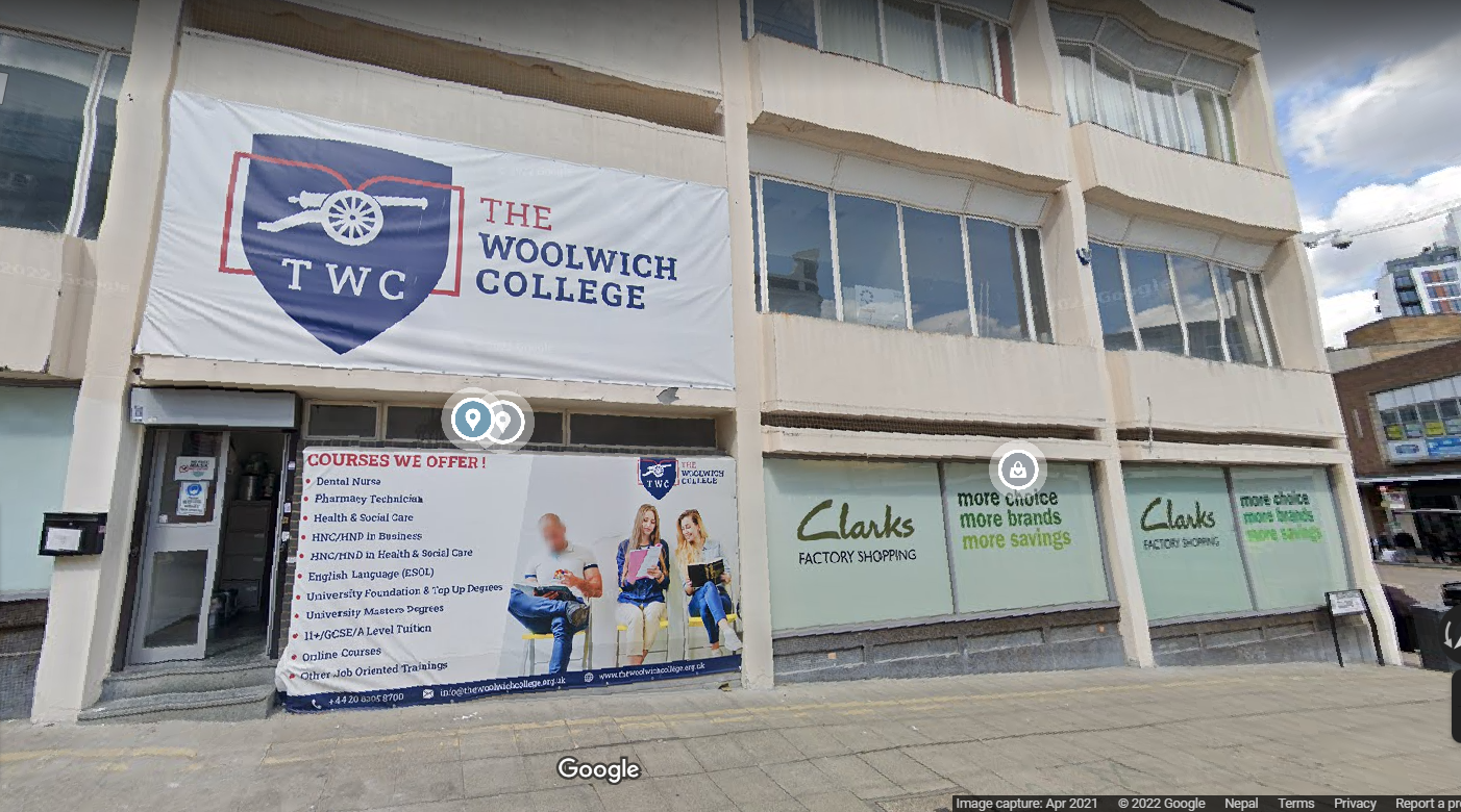 The Woolwich College Screenshot 2022-07-16 220201