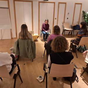 Weekly meditation classes in Piccadilly — a class at 6 Babmaes Street, St James