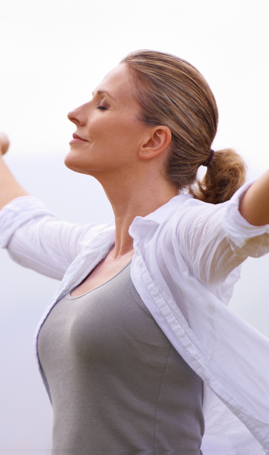 2026-03-07 Busty woman looking upwards, Conflict to Calm HDR_DL Flyer